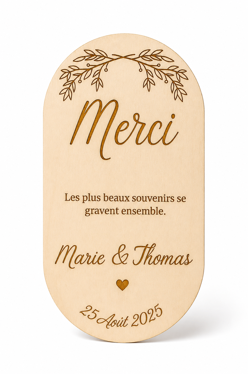 Cadeau invité personnalisé